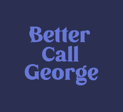 grafika logo logotyp Better call George návrh design grafický design křivky