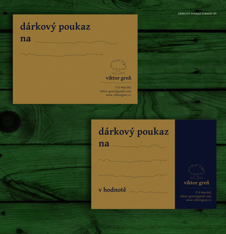 VIKTOR GREN_HOANGOVA_GRAFIKA LOGO_DARKOVE POUKAZY